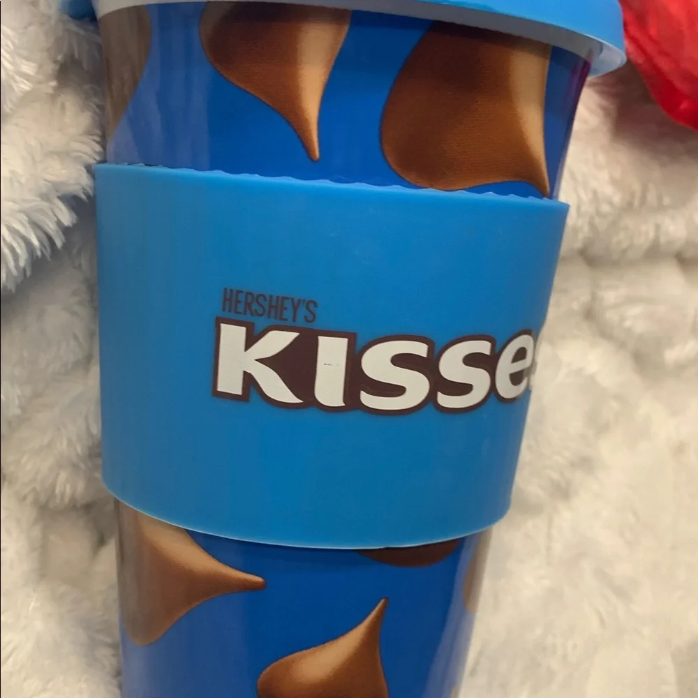 🌹Hershey's Kisses “Trademark” AUTHENTIC YUMMY INSPIRED Blue Mug •
